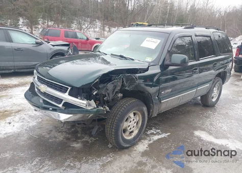 2001 Chevrolet Tahoe Lt z USA, uszkodzony, nr VIN 1GNEK13T01R156832